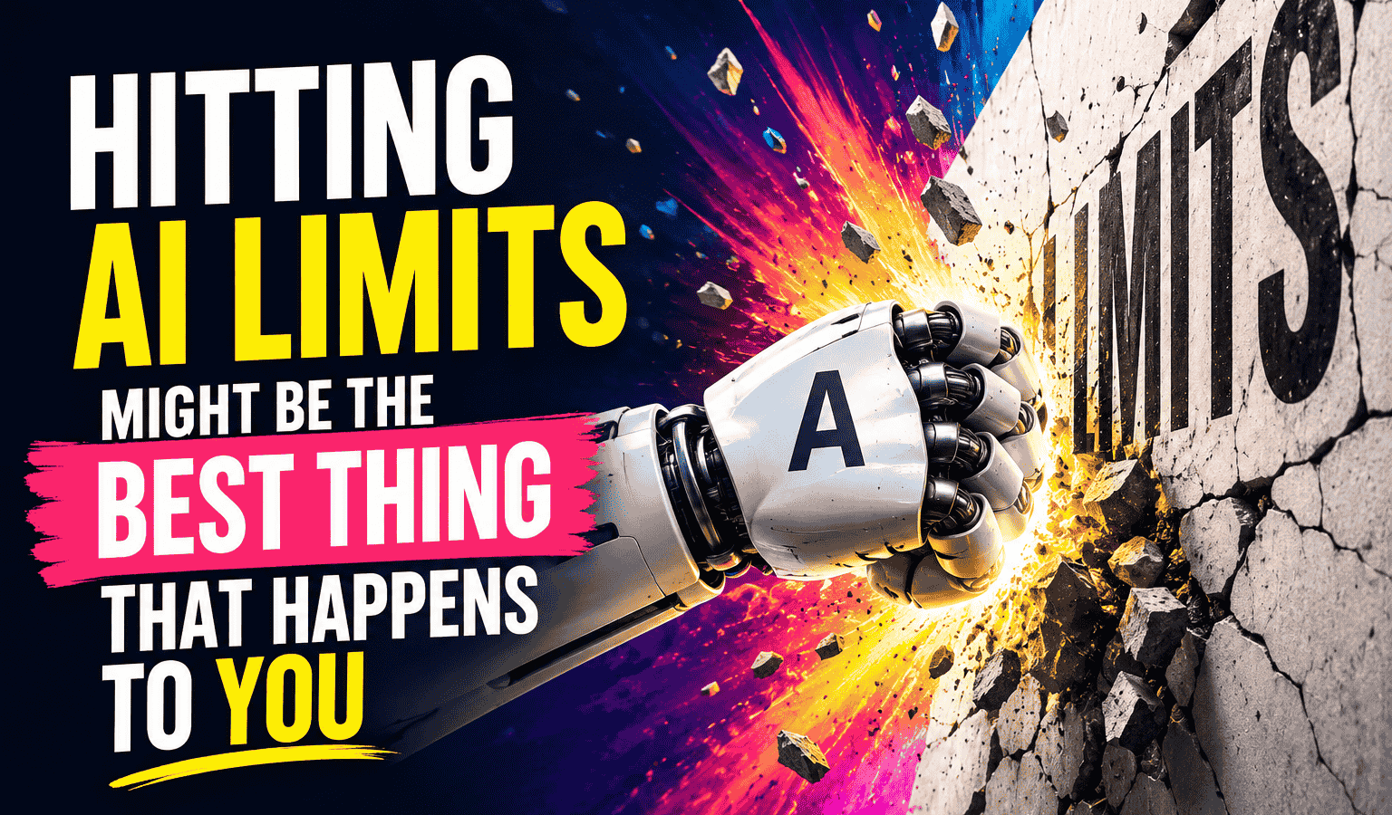 Image of Hitting ai limits might be the best thing that happens to you