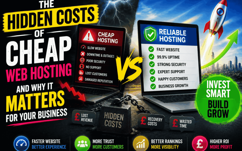 Image of The hidden costs of cheap web hosting