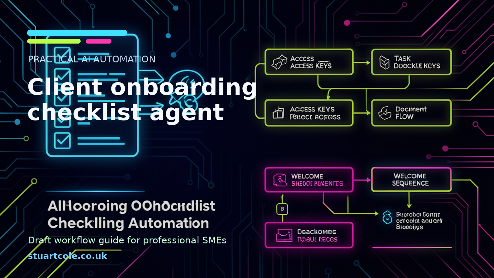 Featured image for Client onboarding checklist agent
