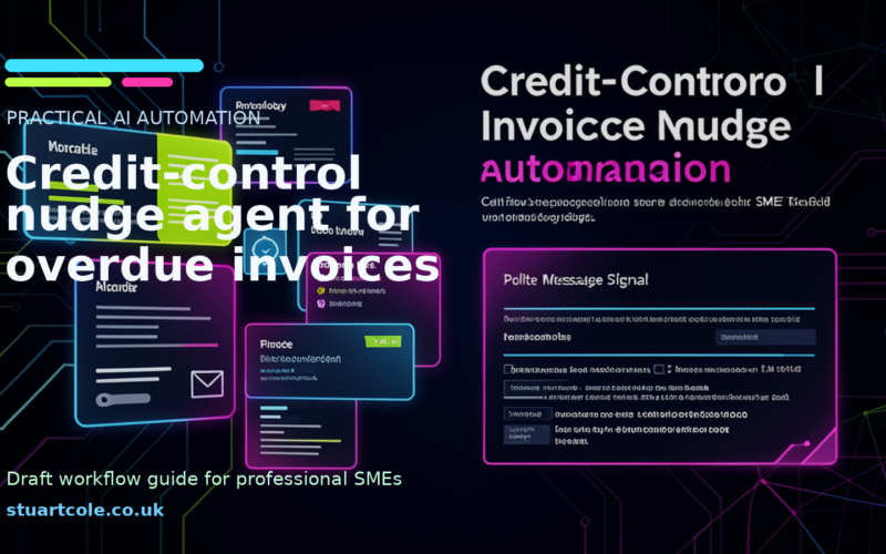 Featured image for Credit-control nudge agent for overdue invoices