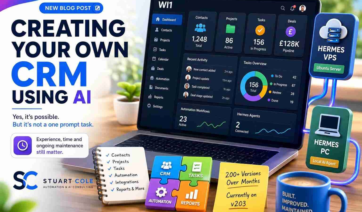 Image of Creating your own crm using ai