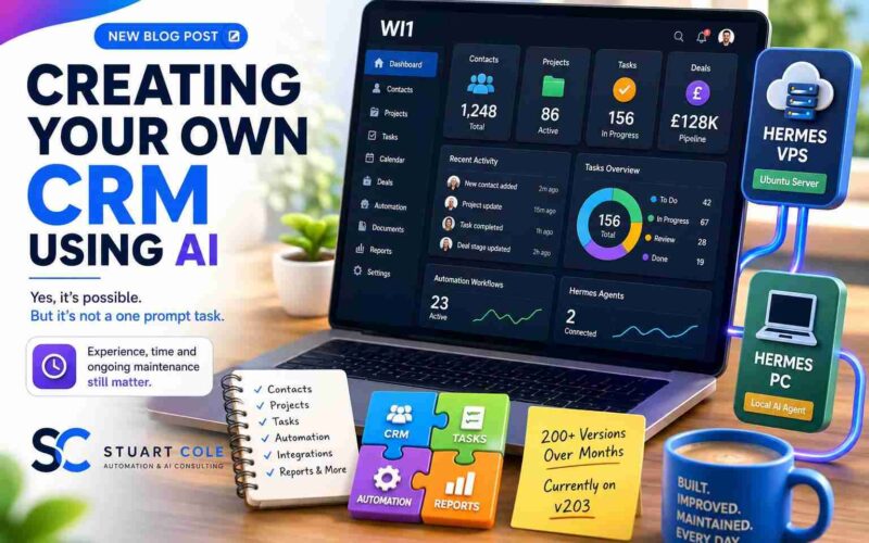 Image of Creating your own crm using ai
