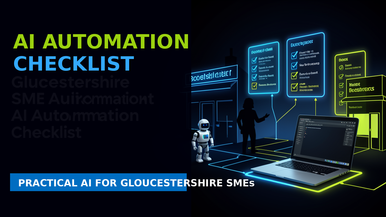 Image of AI automation checklist for Gloucestershire SMEs