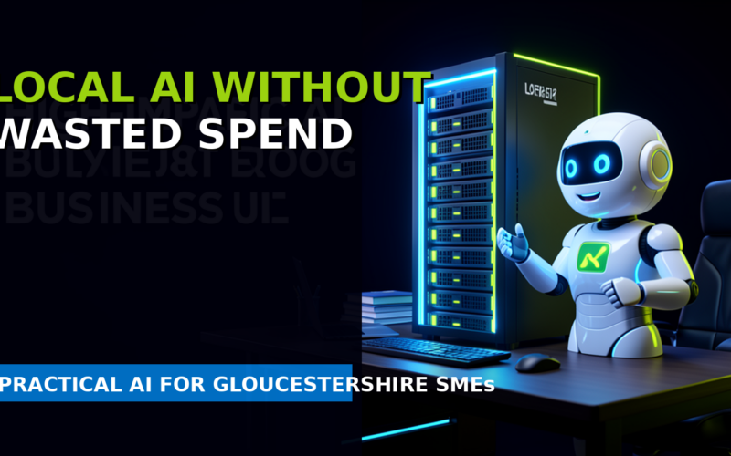 Image of local AI without wasted spend