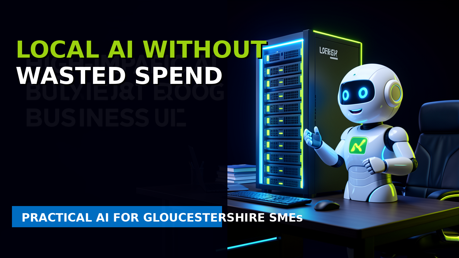 Image of local AI without wasted spend