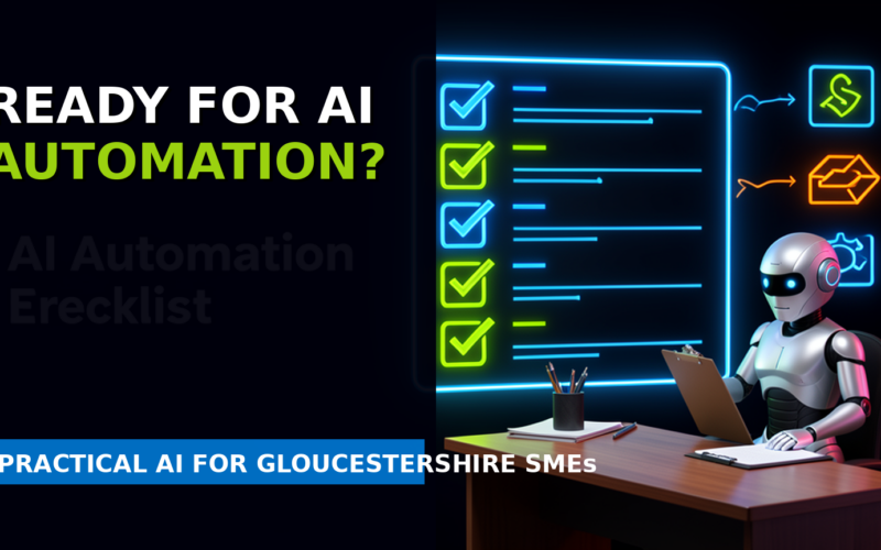 Image of SME ready for AI automation checklist