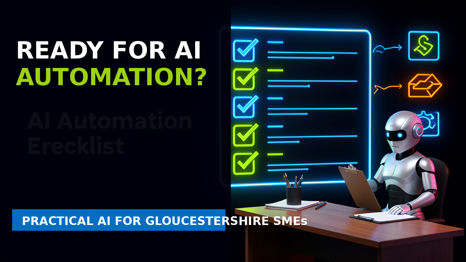 Image of SME ready for AI automation checklist